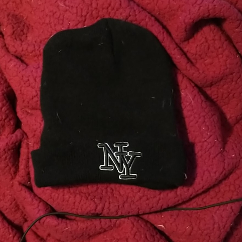 Black sock cap